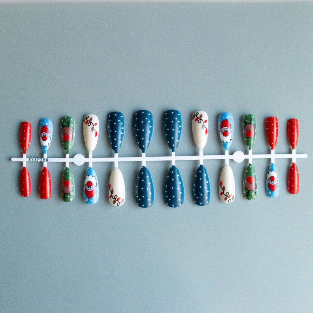 Festliches Urlaub Nagelkunst Design Set
