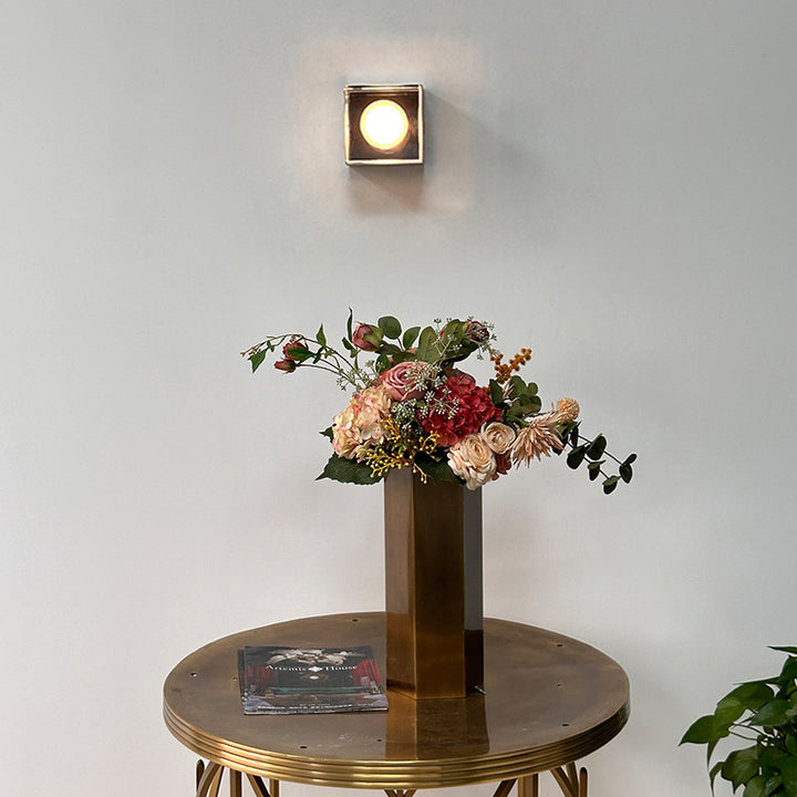 Quadratische LED-Deckenleuchte