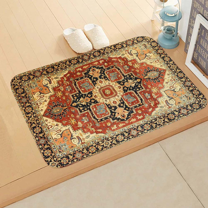 Künstlerisches Mandala-Muster Badmatte