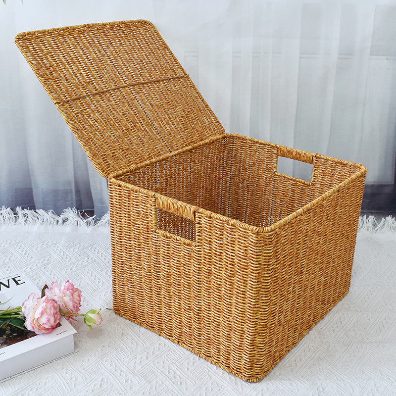 Woven Storage Cube mit Deckel Karnz