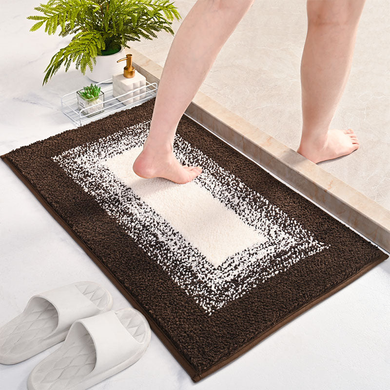Weicher Touch Ultra-absorbierender Badezimmerteppich Karnz