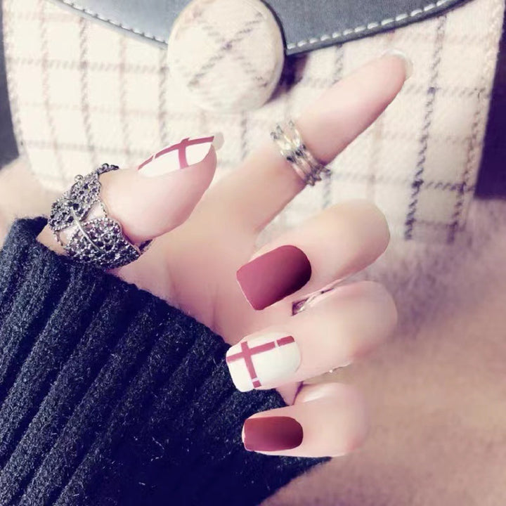 Premium Press-On Nagelkunst Set