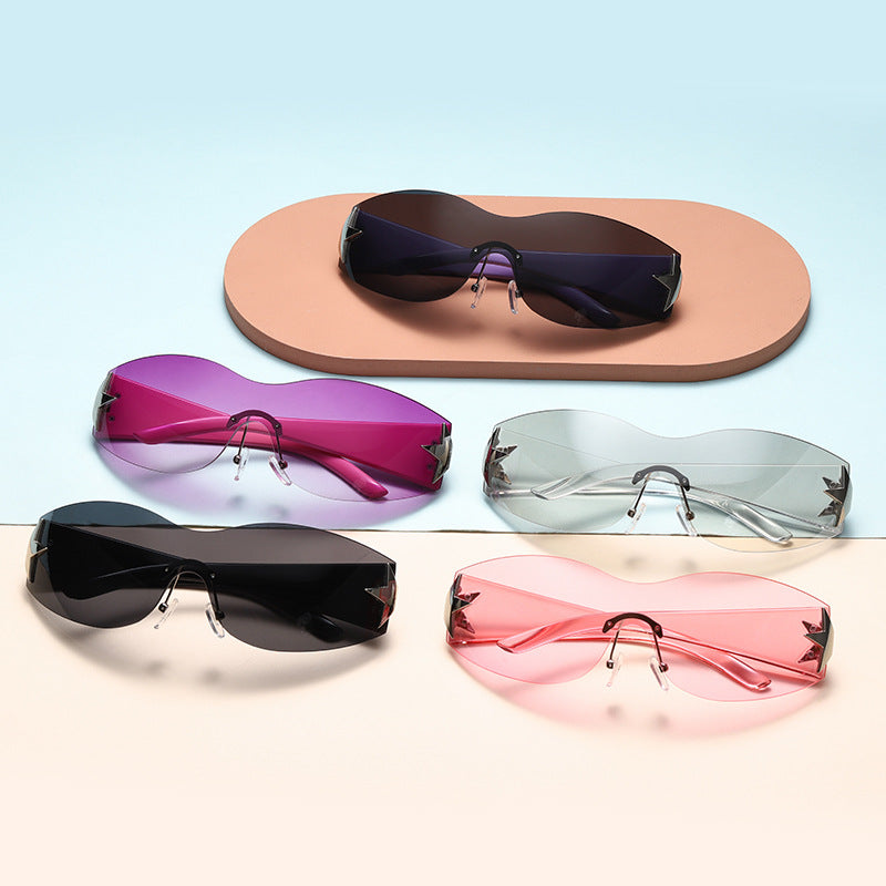 Damen Sportliche Fashion-Sonnenbrille mit schützendem UV-Schutz Karnz