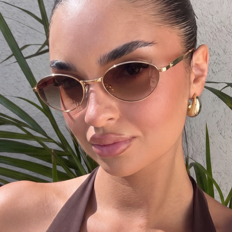 Damen modische optische Brille im eleganten Drahtgestell Karnz