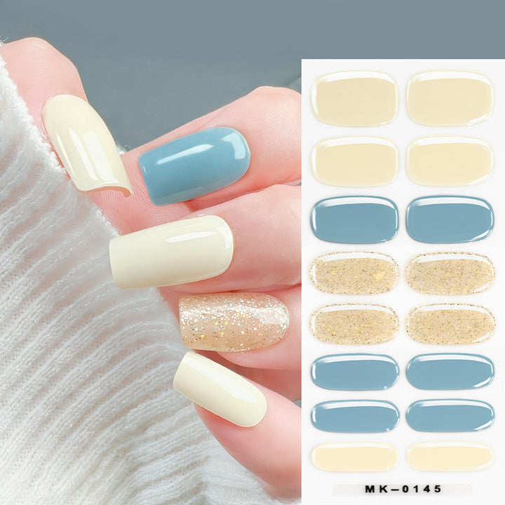 Premium Glänzende Gel-Nagelspitzen Set