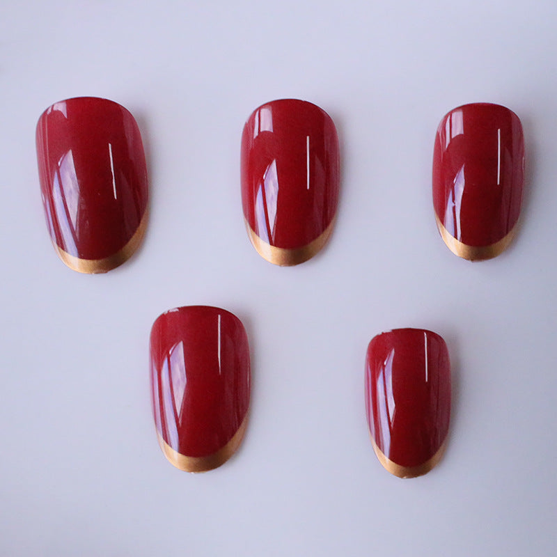 Künstlerische Herbst-Nagelkunst-Verstärkungen Karnz