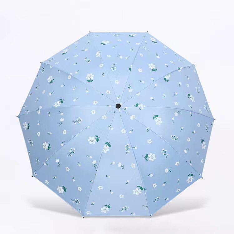 Damen Regenschirm mit floralem Design Karnz
