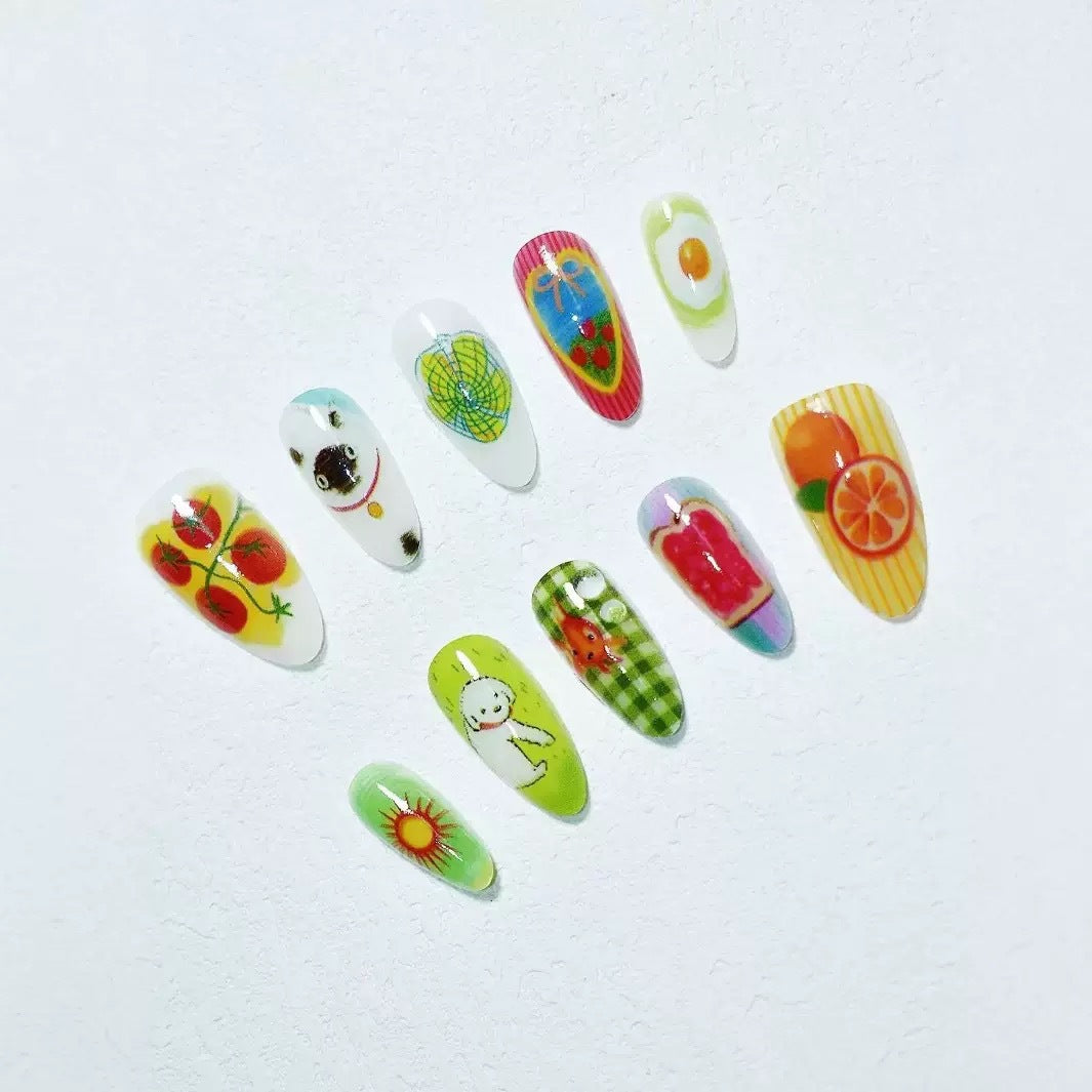 Künstlerisches Themen-Nagelkunst-Set Karnz