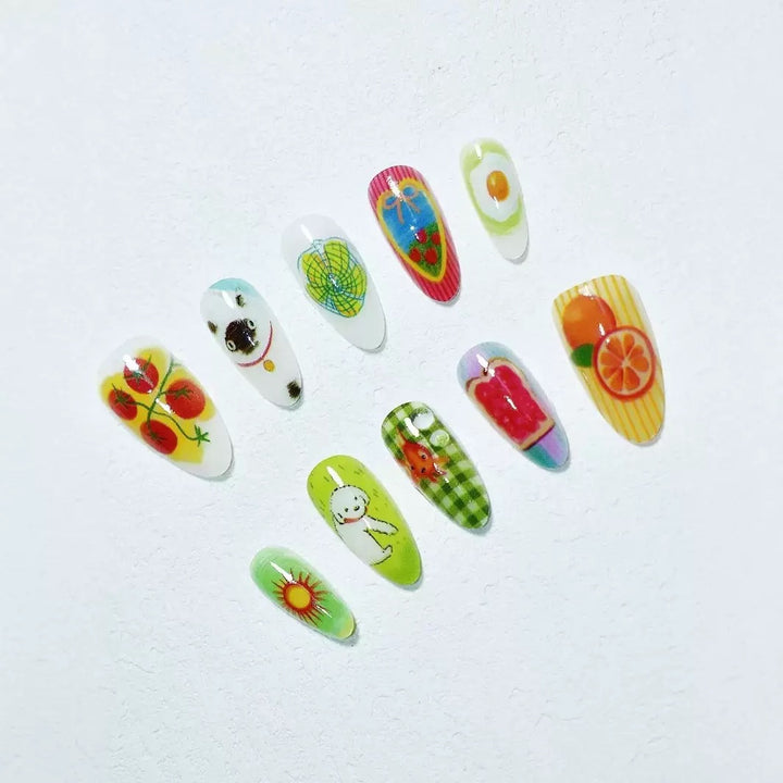 Künstlerisches Themen-Nagelkunst-Set Karnz