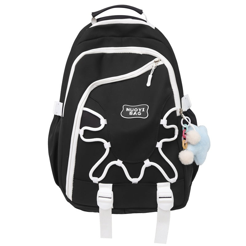 Verspielter Charakter Bestickter Rucksack Karnz