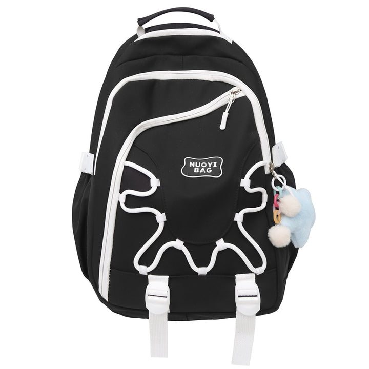 Verspielter Charakter Bestickter Rucksack Karnz
