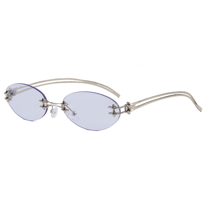 Modische Sonnenbrille mit Schmalem Rahmen und Trendigem Design Karnz