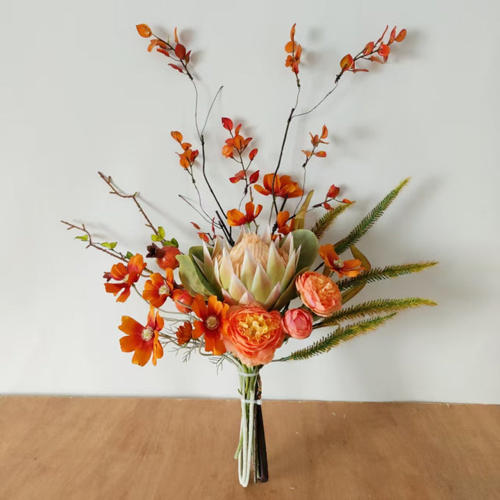 Lebhaftes Blumenarrangement