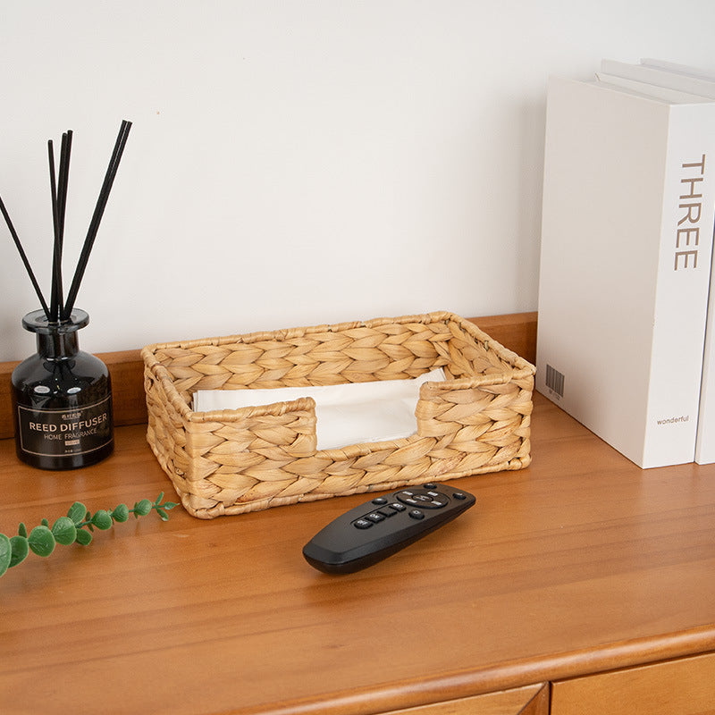Handgefertigter natürlicher Rattan-Organizer Karnz