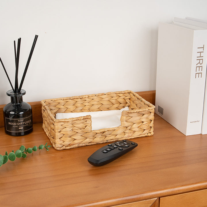 Handgefertigter natürlicher Rattan-Organizer Karnz