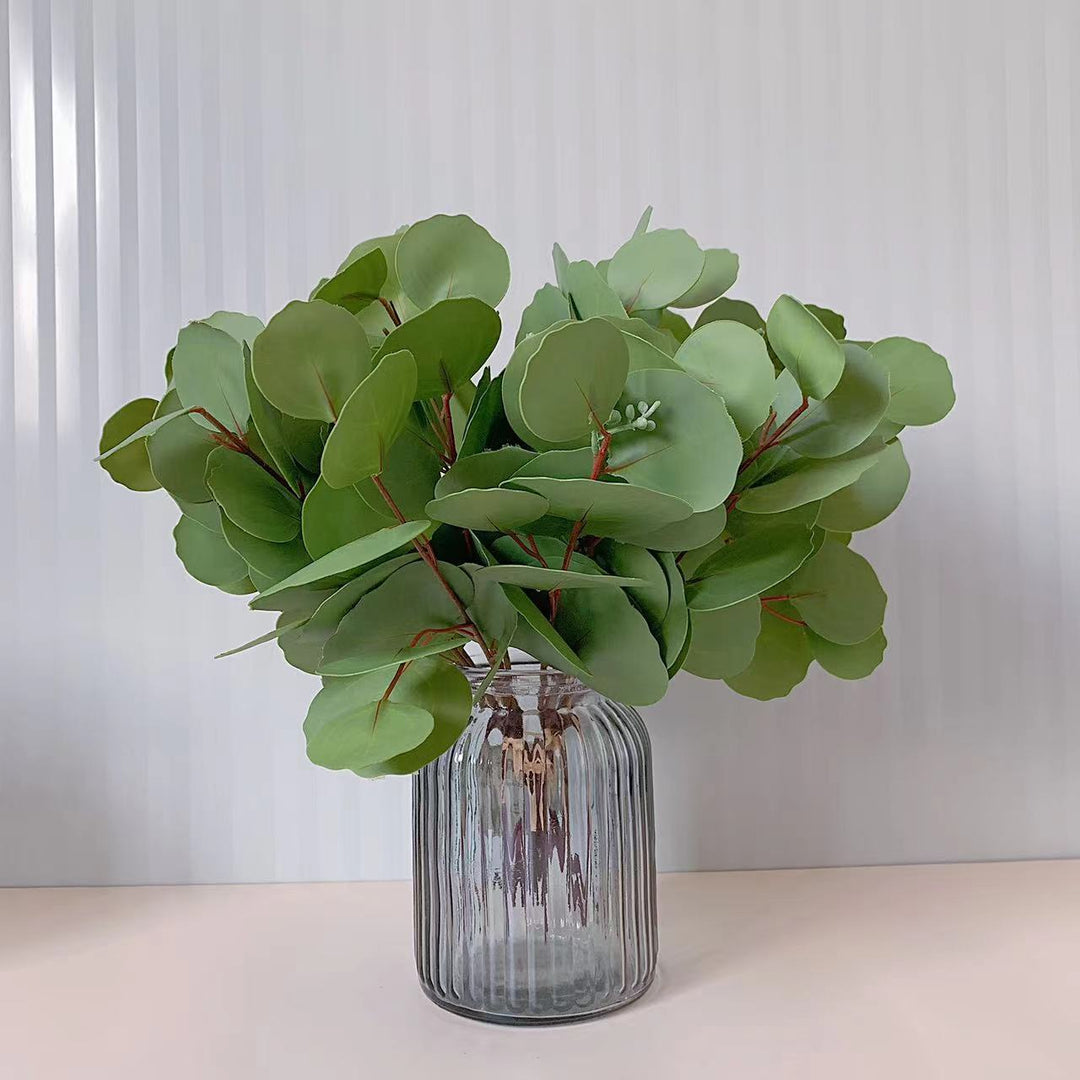 Lebensechte Eukalyptus Stängel Blumenstrauß