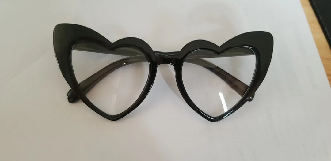 Herzförmige Mode-Sonnenbrille Karnz