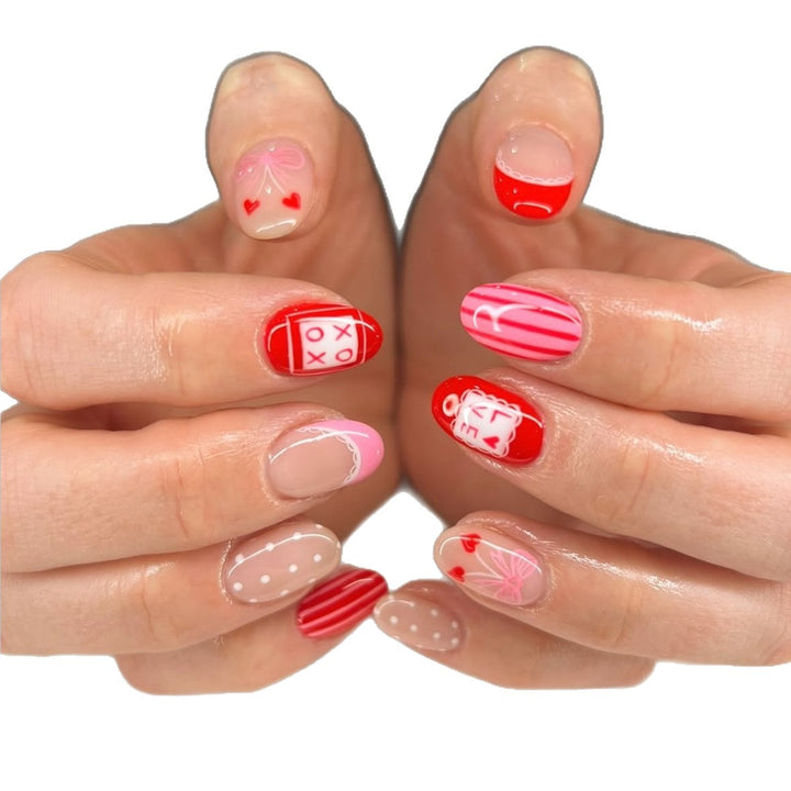 Festliches Nagelkunstdesign Karnz