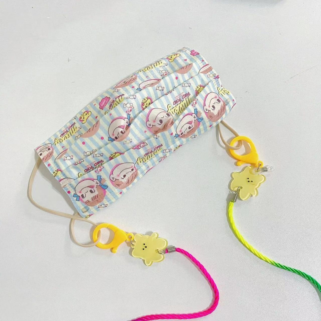 Maskenhalter mit Buntem Zubehör Karnz