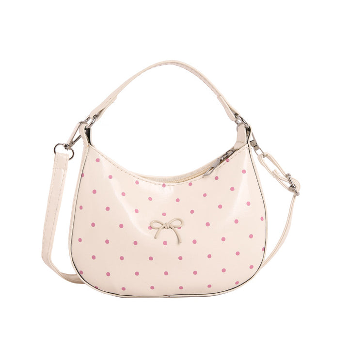 WoCharming Polka Dot Crossbody Handtasche Karnz