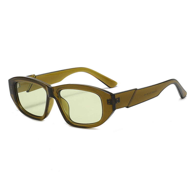 Retro-inspirierte kantige Sonnenbrille Karnz