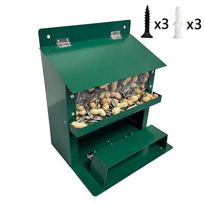 Dekorativer wandmontierter Vogel feeder Karnz