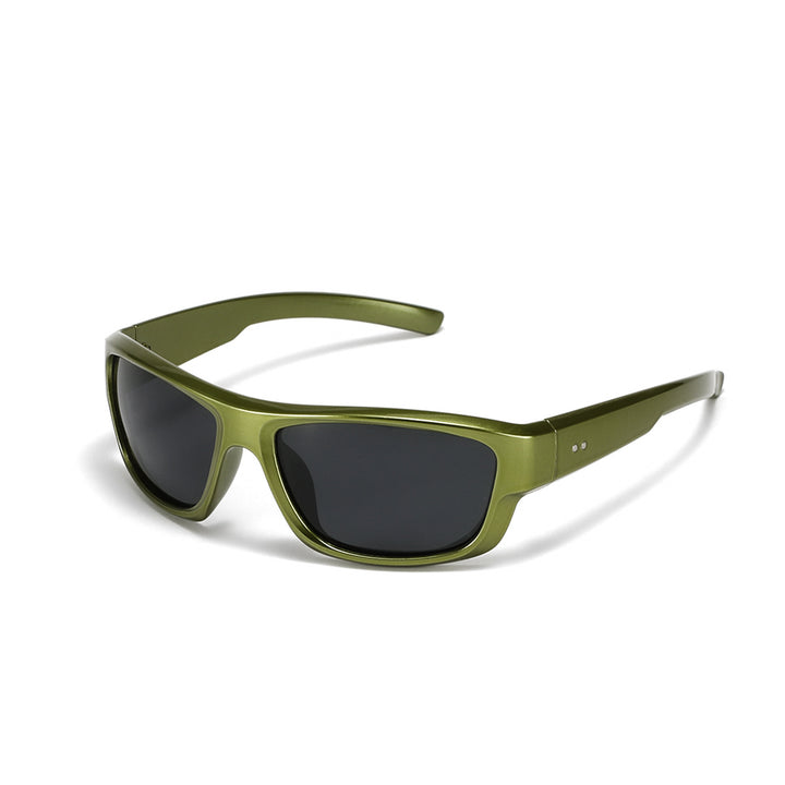 Damen sportliche Sonnenbrille mit breitem UV-Schutz und leichtem Rahmen Karnz