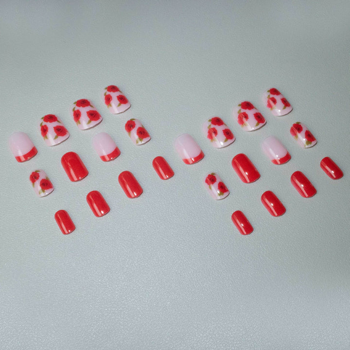 Künstlerisches Blumen Gel Nagel Kunst Set