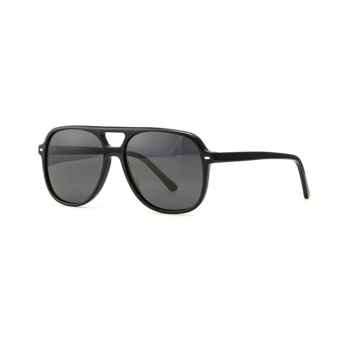 Damen stilvolle quadratische Sonnenbrille mit modernem Schildpatt-Design Karnz