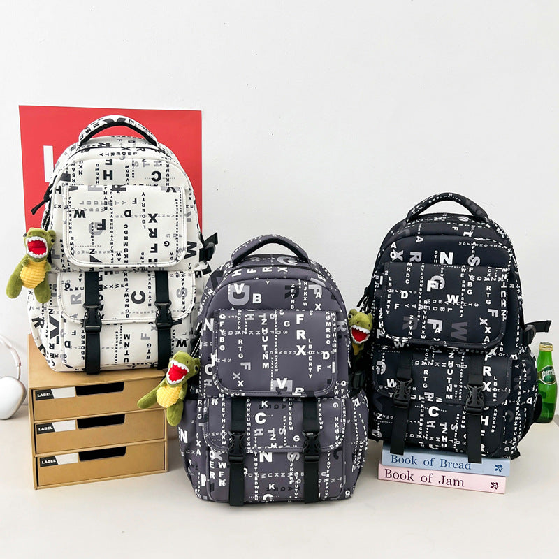 Grafikdruck-Rucksack Karnz
