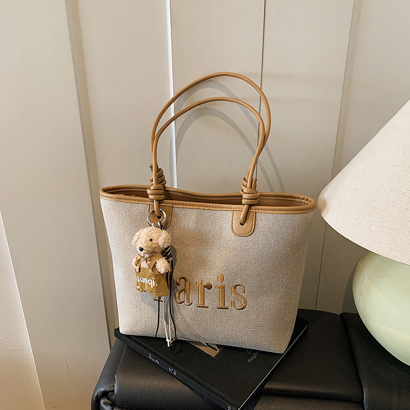 Elegante Paris Themen Handtasche Karnz