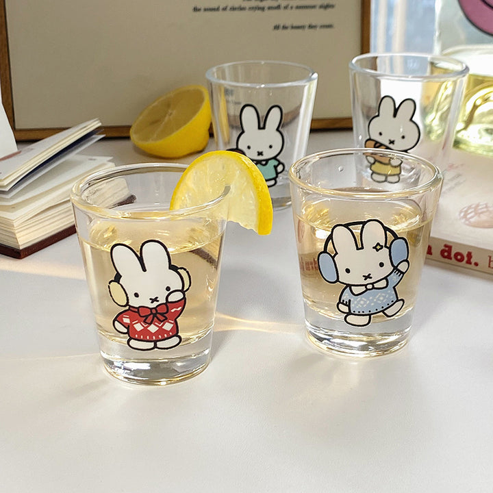 Trinkglas-Set mit Verspieltem Miffy-Motiv Karnz