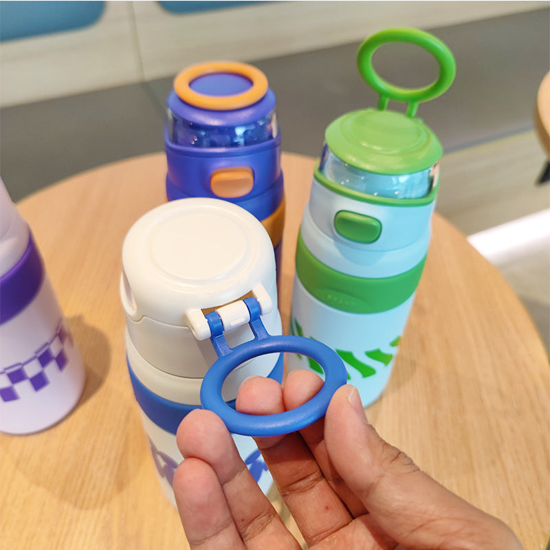 Damen BPA-freie Wasserflasche mit innovativem Sicherheitsverschluss Karnz