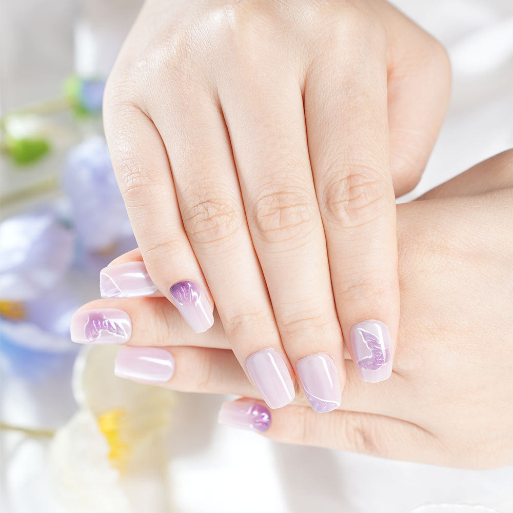 Künstlerische Blumen Nageltips Karnz 1788157414