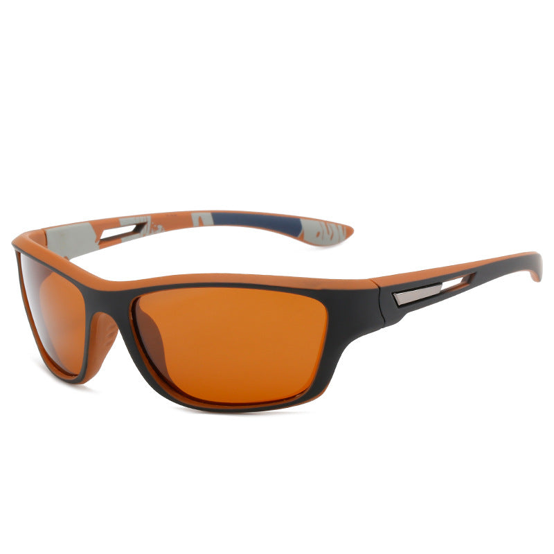 Damen Sportsonnenbrille mit besonders stabilem Rahmen und polarisierten Gläsern Karnz