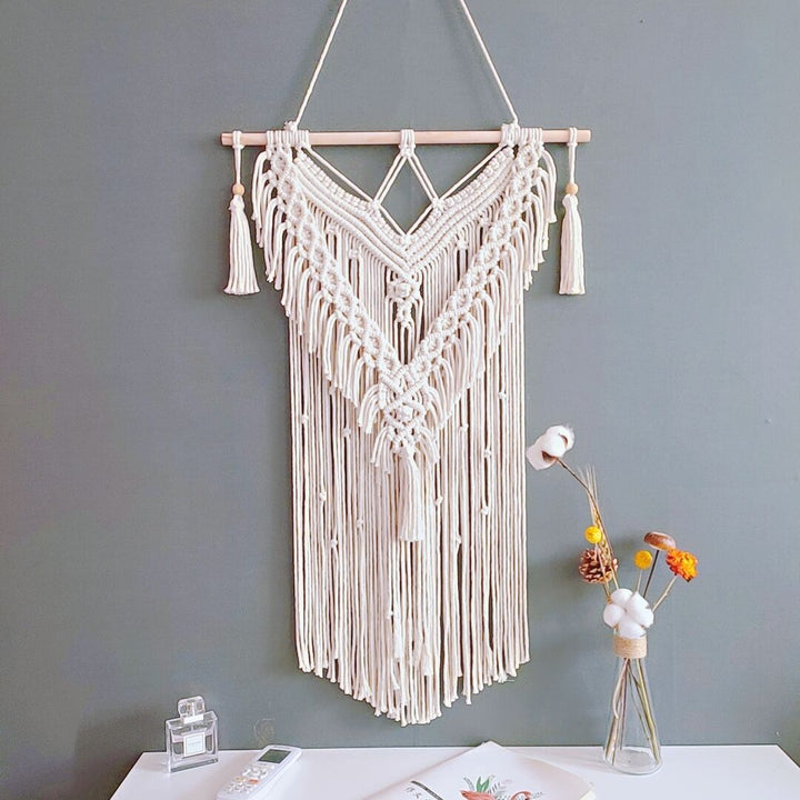 Artisan Macramé Wandbehang Karnz