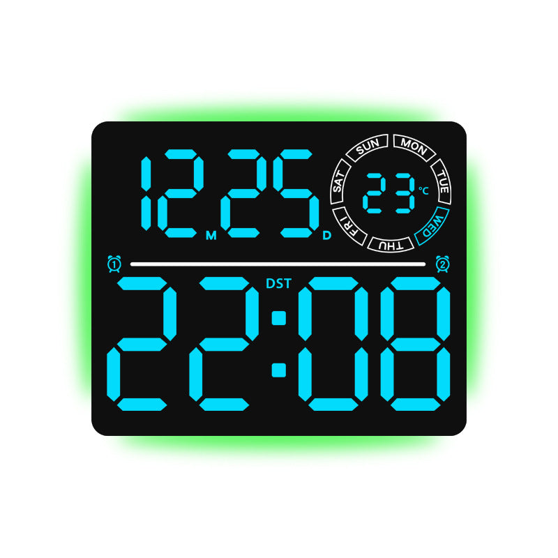 Digitale Wanduhr Karnz