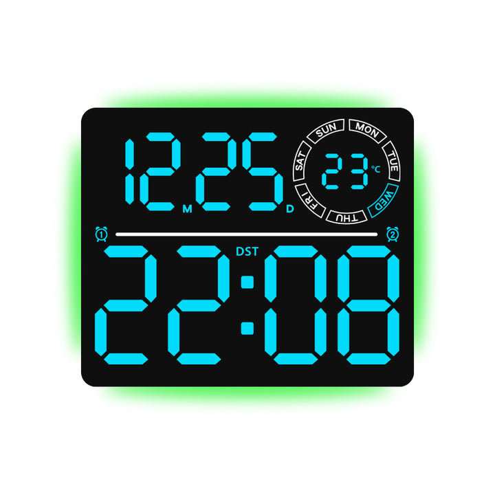 Digitale Wanduhr Karnz