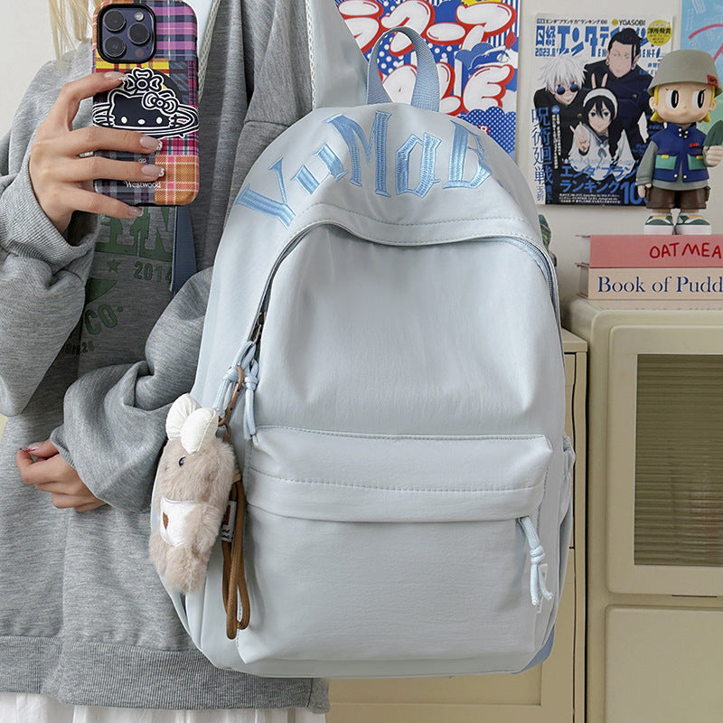Stylische Texturierte Freizeit Rucksack Karnz