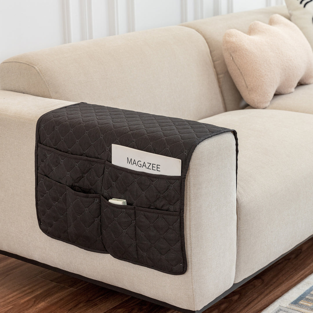 Eleganter Sofa-Organizer mit Mehrfachen Taschen Karnz