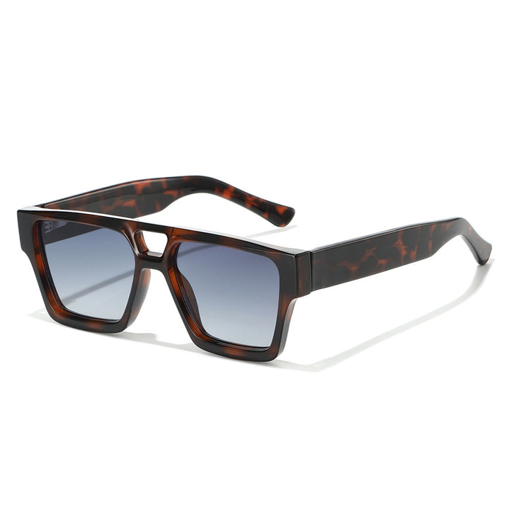 Fette Retro Quadratische Sonnenbrille Karnz