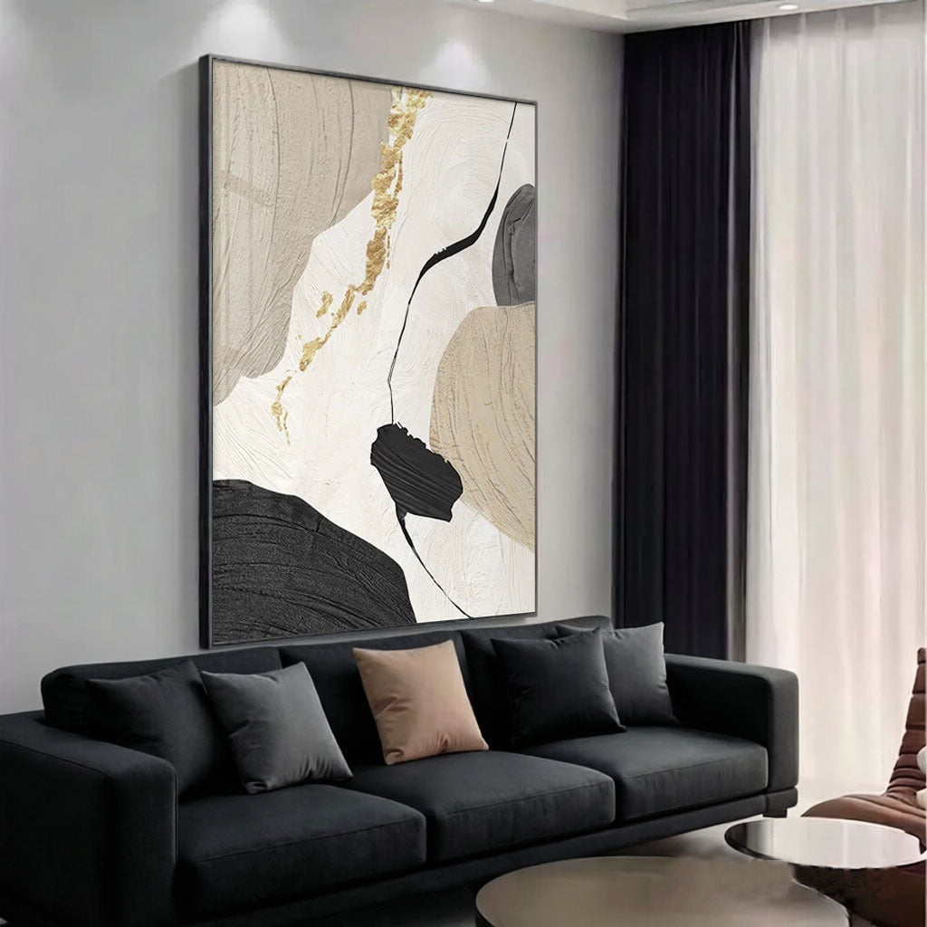 Abstrakte Geometrische Wandkunst Leinwand