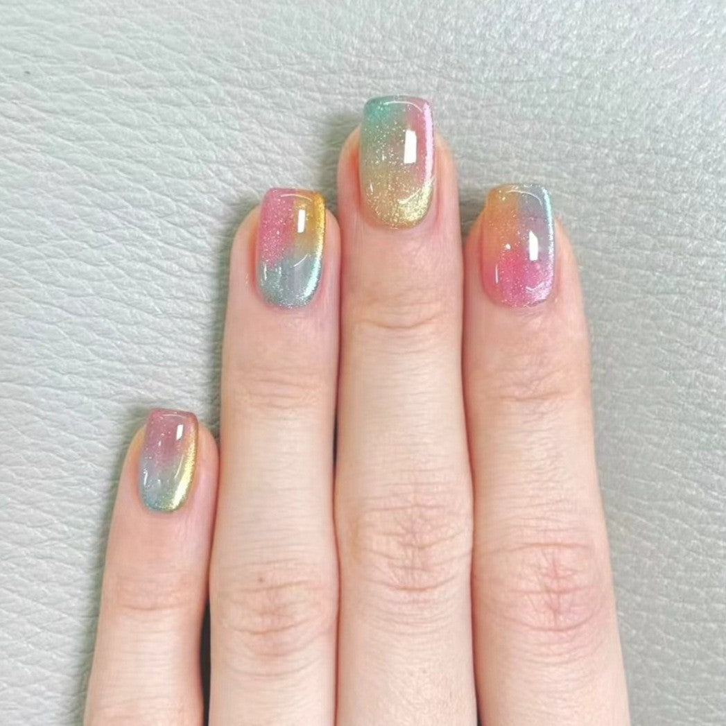Kunstnägel Im Eleganten Glitzer-Finish Karnz