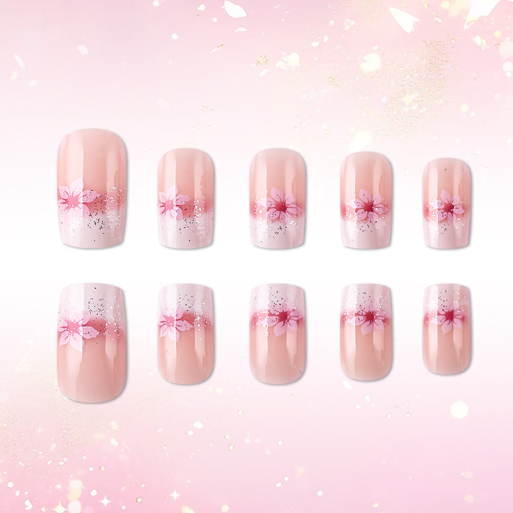 Floral Ombre Nail Art Set Karnz