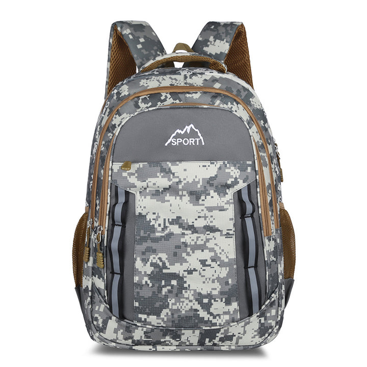 Geräumiger Digital Camo Rucksack
