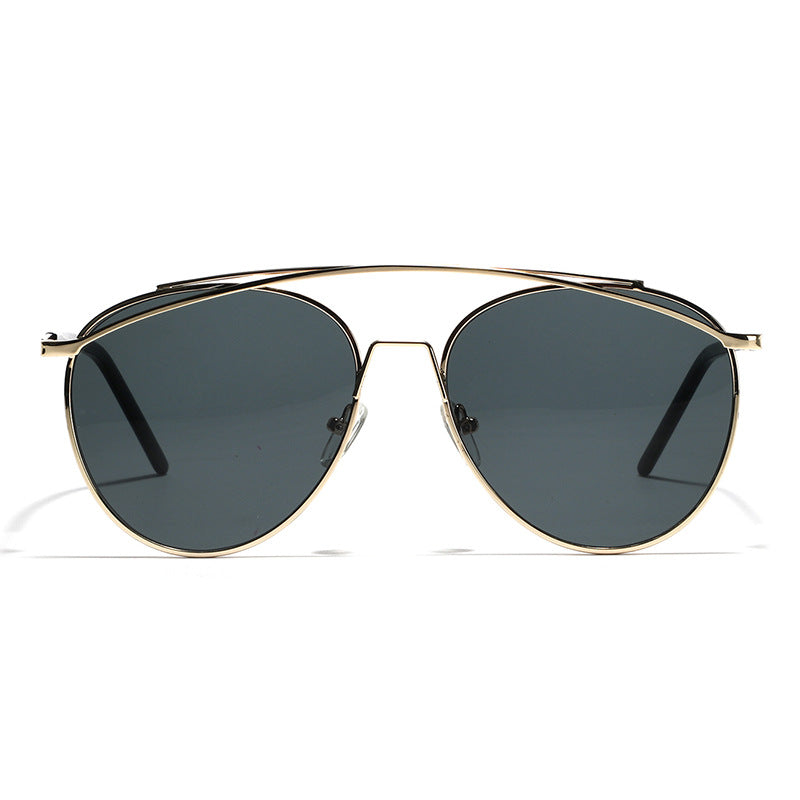 Damen Aviator Sonnenbrille mit elegantem Metallrahmen Karnz