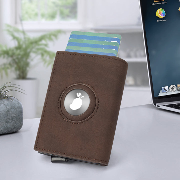 RFID-blockierende Leder Brieftasche Karnz