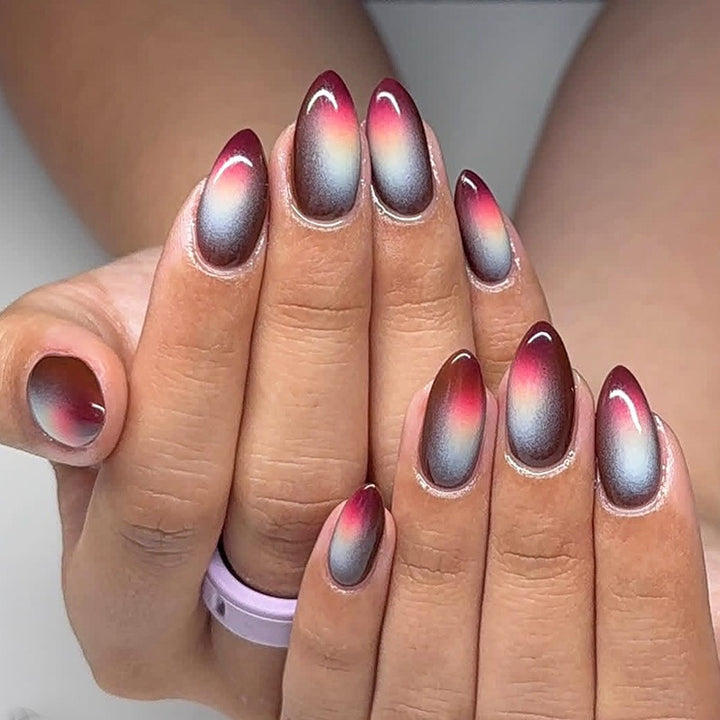 Künstliche Stiletto-Nägel mit Ombre-Effekt Karnz