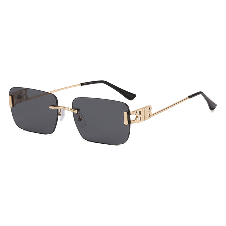 Modische Quadrat-Sonnenbrille Karnz