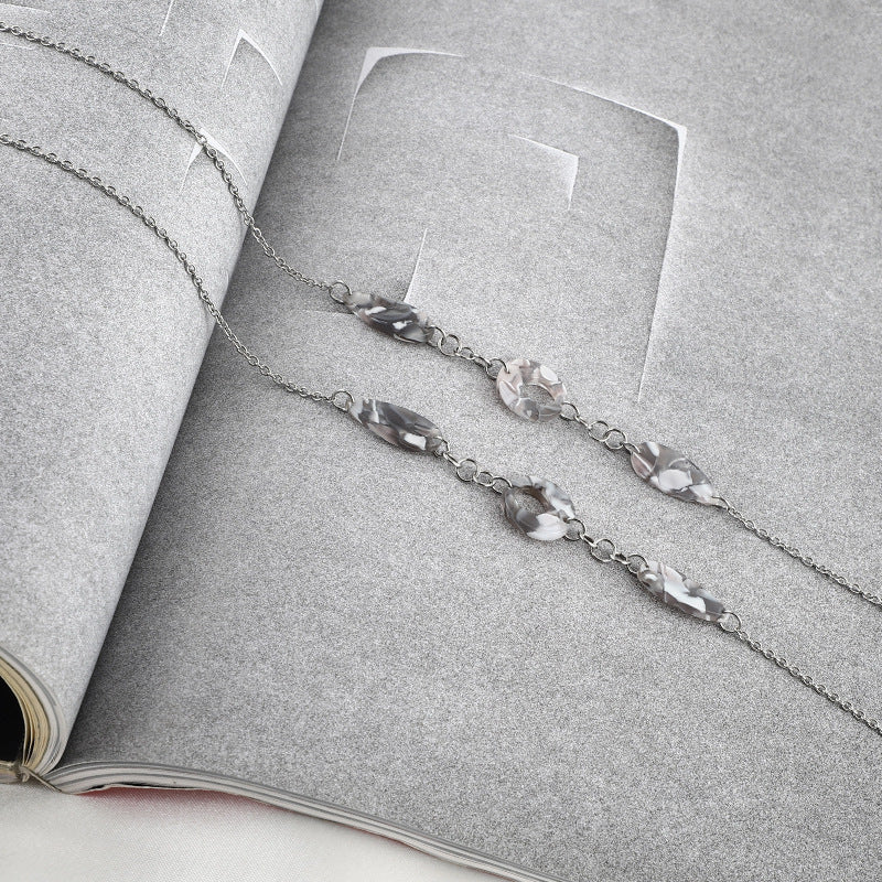 Stylische Brillen Kette Karnz